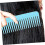2pcs Wide Tooth Hair Comb Set Ergonomic Detangling Comb 5