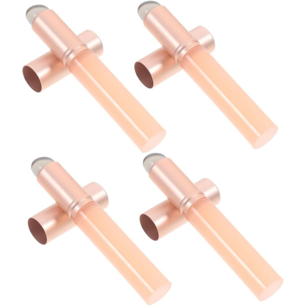 Hkhbjs 4Pcs Silicone Lip Brush Lip Balm Applicator For Lipstick Women Makeup Tool Scrub Brush Portable