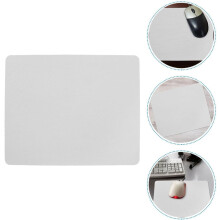 20 τεμάχια κενά Mouse Pad Sublimation 18X22 εκ. Λευκό λαστιχένιο χαλάκι γραφείου