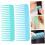 2pcs Wide Tooth Hair Comb Set Ergonomic Detangling Comb 8