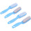 4pcs Foot Peel Scraper Callus Remover Foot File Comfortable Handle Random Color 1