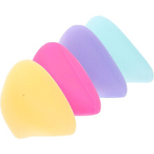 4 stuks siliconen duimsteunmatjes/vingerbeschermers/kussentjes voor fluitspeldjes. Eenvoudige installatie, gemakkelijk te vervangen. Diverse kleuren.