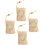 Soap Mesh Holder Small Mesh Bag 4pcs Cotton Linen Drawstring Foaming Net 1