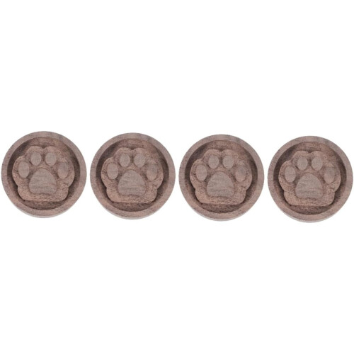 4 stuks houten etherische olie diffusers, natuurlijke aromatherapie diffuser
