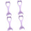 4pcs Silicone Eyeliner Aid Multi-function Eye Makeup Tool Portable 1