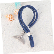 2er-Set Walflossen-Überlebensseil-Armbänder für Damen und Herren, nautische Charme-Armbänder