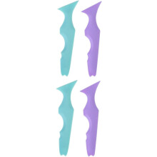 4 kpl monitoimisia eyeliner-sapluunoita, luomivärisapluunoita meikkiin