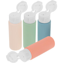 4pcs Refillable Squeeze Shampoo Bottle Empty Lotion Dispenser Travel Bottles