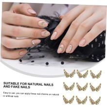 20 piezas de diamantes de imitación para uñas, adornos para manicura, diamantes de imitación para decoración de uñas.