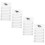 4pcs Acrylic Eyelash Extensions Tray with Stable Stand Handheld Lash Holder False Lash Pallet Display Board 1