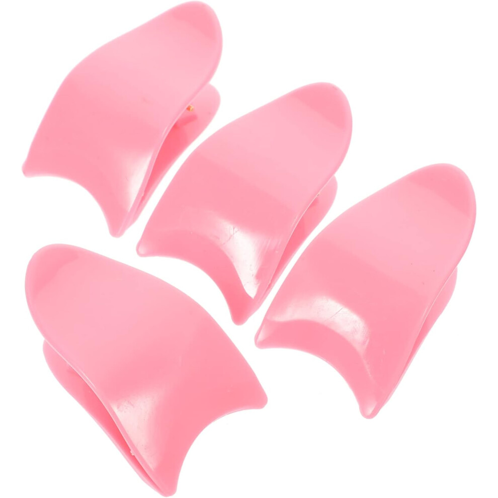 Hkhbjs 4Pcs False Eyelash Applicator Tool Lash Tweezers Clip Makeup Supplies Pink