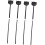 4 Sets Blind Baton Eye Occluder Test Tool Handheld Pointer for Eye Chart Accessories Testing Tool 1