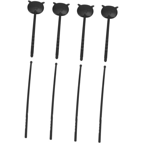 4 Sets Blind Baton Eye Occluder Test Tool Handheld Pointer for Eye Chart Accessories Testing Tool