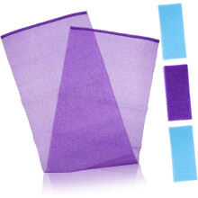 Stück Peeling-Waschlappen, Duschtücher, Nylon-Körperpeeling, Entfernung abgestorbener Hautschüppchen, Japanisch