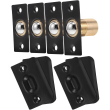 4pcs Door Ball Catch Stainless Steel Copper Adjustable Spring Concealed Design Hidden Positioning