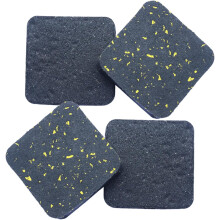 pezzi Tappetino antivibrazione in gomma per tapis roulant, per attrezzature fitness e mobili, per la riduzione delle vibrazioni