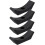 stk. plastmanualseter 140 mm erstatningsmanualstativ tilbehør svart 1