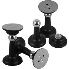 4 Sets magnetische Türstopper für Wohnmobiltüren, robuste Konstruktion aus Edelstahl und Silikon