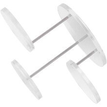 Mehrschichtige Schmuckständer, Ringständer, runder Acryl-Präsentationsständer