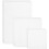 12 Pcs Embroidery Cloth Aida Fabric 14 Count White Cotton-Polyester Blend 1