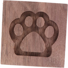 Lot de 2 diffuseurs d'huiles essentielles en bois, design carré en forme de griffe de chat, pour un sommeil réparateur.