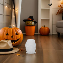 2 moldes de calavera de silicona para Halloween, ideales para fundición de resina, manualidades y fabricación de velas.