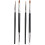 Small Concealer Brush Professional Makeup Portable Makeup Sponge Brush Set 4Pcs 1