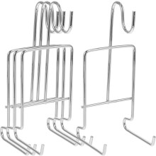 Soporte para tazas de café y té (4 unidades) con expositor para platillos.