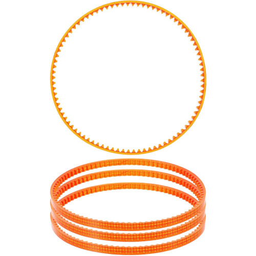 4pcs Cotton Candy Maker Belt Reusable Plastic Replacement Belts Easy to Install Sturdy Material Professional Use Fix