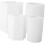 Moule à bougie hexagonal cylindrique en silicone (lot de 4) 1