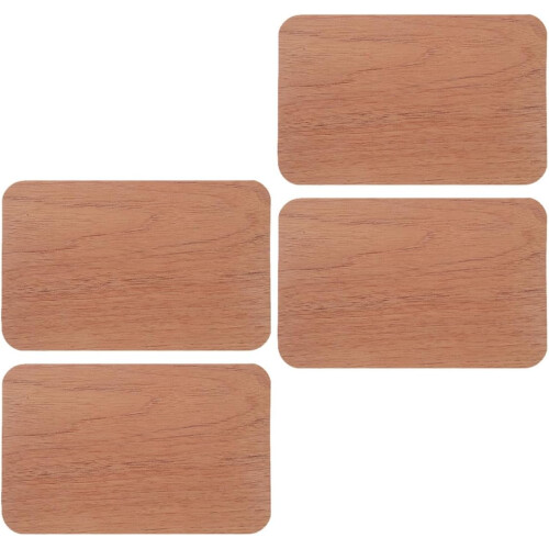 4pcs Spanish Cedar Panels for Cigar Preservation Natural Cedar Humidity Control Sheets Large Cigar Box Sheets for Aging