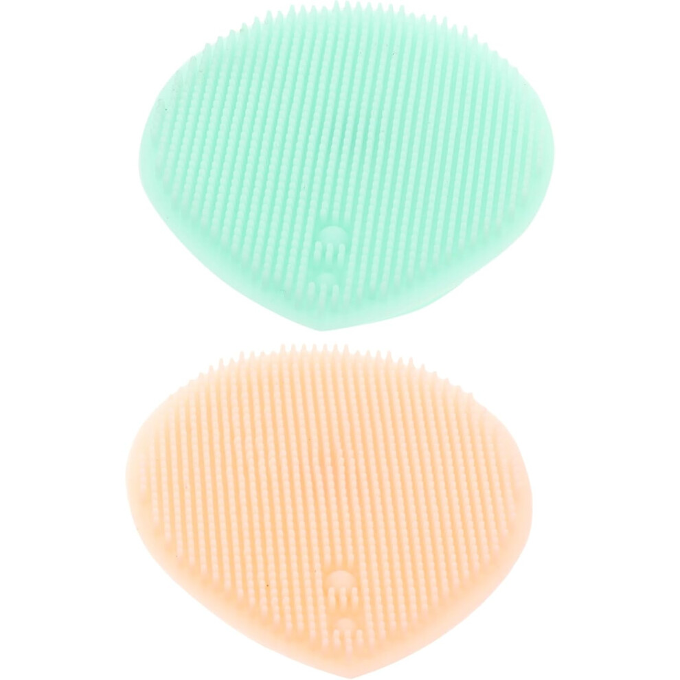 Hkhbjs 4Pcs Silicone Handhold Cleaning Brush For Face Creative Facial Cleansing Tool