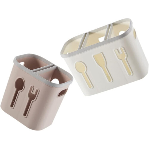 4 Pcs Draining Chopsticks Cage Chopstick Holder Organizer Dinnerware Organizer Spoon and Fork Holder