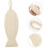 2er-Pack Luffa-Badetücher für Jungen und Mädchen, doppelseitig, mit Peelingfunktion 5