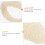 2er-Pack Luffa-Badetücher für Jungen und Mädchen, doppelseitig, mit Peelingfunktion 8