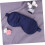 2pcs Natural Eye Sleeping Blindfold for Travel Adjustable Elastic Strap Soft Material 4