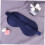 2pcs Natural Eye Sleeping Blindfold for Travel Adjustable Elastic Strap Soft Material 6