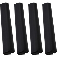 Lot de 4 coussinets fins en mousse pour les épaules et la nuque, idéaux pour l'haltérophilie et les squats.