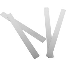 Tiras de memo da barra de boletins 298X28Mm da placa de ferro de apoio adesivo de serviço pesado de 4Pcs