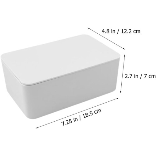 2er-Packung Reise-Feuchttücherspender, Taschentuchbox-Deckel aus PP-Material 1