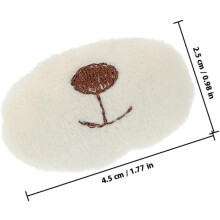20 bocche di orso e cane beige, occhi di sicurezza per bambole all'uncinetto, accessori per la creazione fai da te.