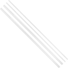 Set di 4 tubi tondi in policarbonato, diametro esterno 5 mm x diametro interno 4 mm, diametro esterno 10 mm x diametro interno 8 mm