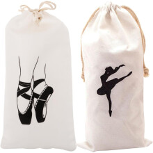 stuks balletschoenopbergtassen voor meisjes met trekkoord, wasbare organizer