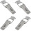 4pcs Sturdy Spring Loaded Toggle Hasps Stainless Steel Latch Buckles 1