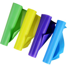 Lot de 4 bandes de résistance élastiques en TPE pour le yoga, l'entraînement et le fitness.
