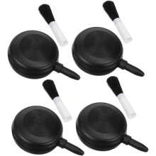 4-teiliges Set aus Kameraobjektiv-Staubwedel, Blasebalg und weichem Pinsel für Fotografen
