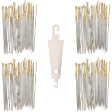 Pinos de costura cruzada agulhas de costura de mão de metal para bordado Dressmaking DIY tricotagem artesanato tapeçaria fio contas