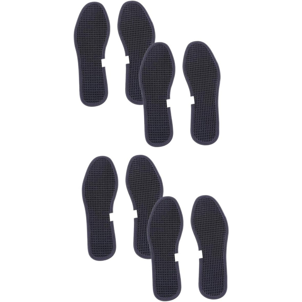 Hkhbjs Black 4Pairs Shoe Pads Bamboo Insoles Sports Shoes Cushion Foot Care Insoles