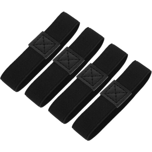 Set van 4 elastische, afneembare veters voor hoge hakken.