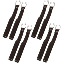 4 paar afneembare elastische schoenbandjes voor pumps en hakken, antislipbandjes